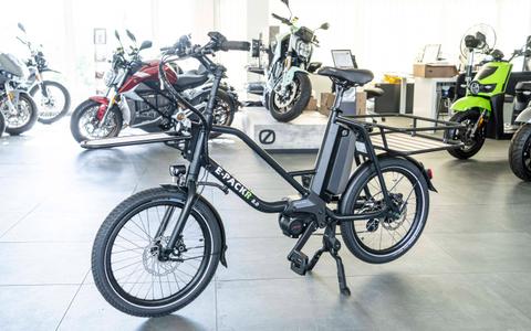 Metz E-PACKR 8.0 black, City-/Lastenrad