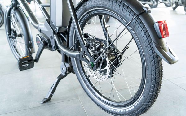 Metz E-PACKR 8.0 black, City-/Lastenrad